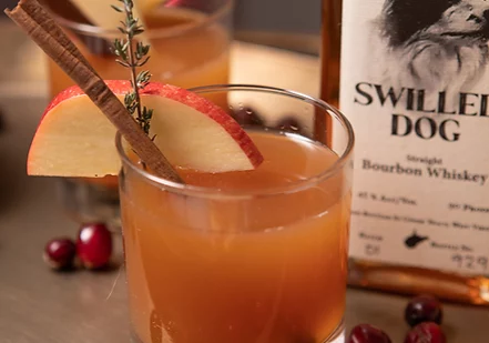 Bourbon Apple Cider Cocktail